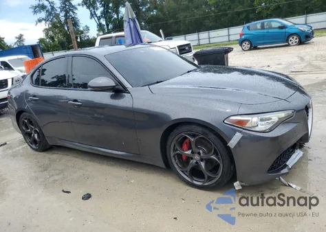 2017 Alfa Romeo Giulia Ti из США, поврежденный, VIN ZARFAECN9H7530827